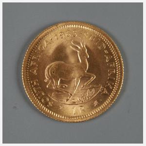 1 Rand Südafrika 1965