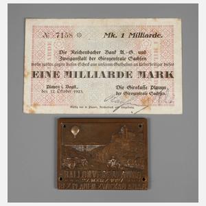 Plakette ADAC Göltzschtalbrücke