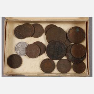 Großes Konvolut Kleinmünzen