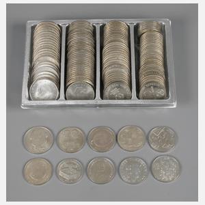 Konvolut Münzen DDR