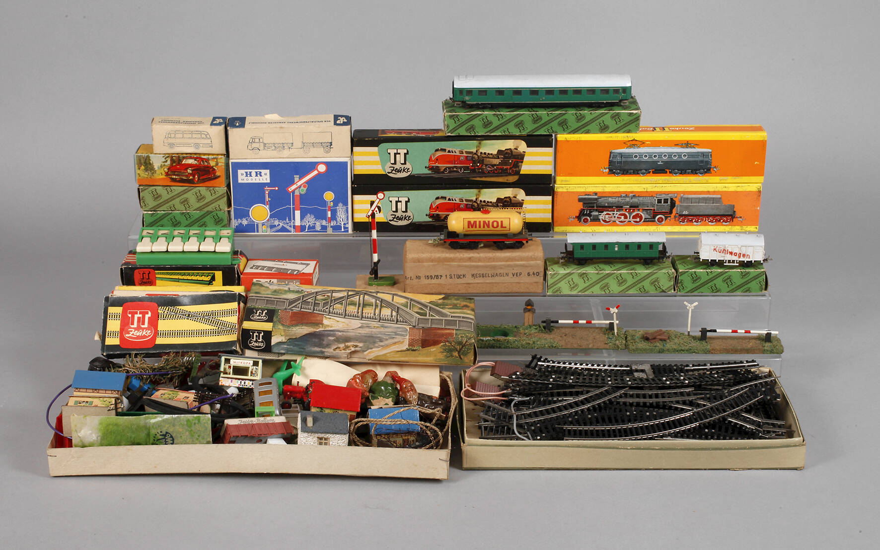 Zeuke großes Eisenbahnkonvolut