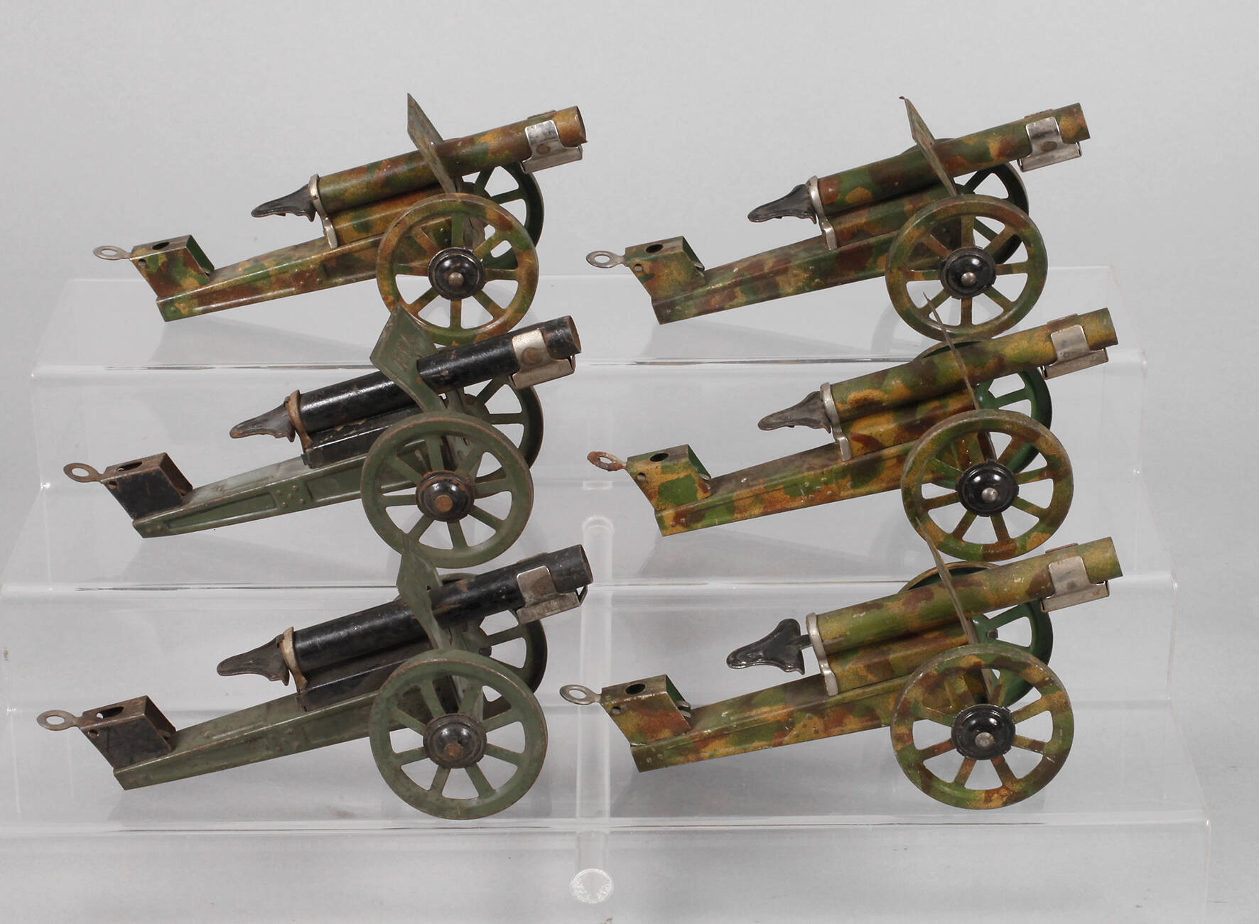 Ideal sechs Feldgeschütze