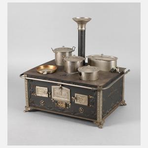 Märklin großer Puppenherd mit Zubehör