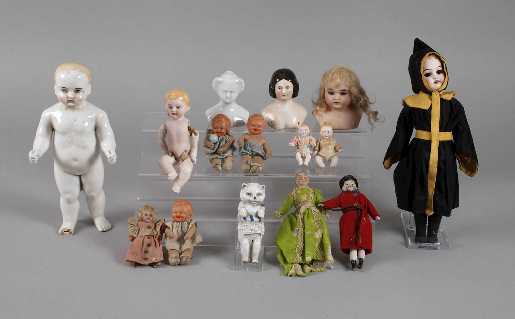 Konvolut Porzellanpuppen