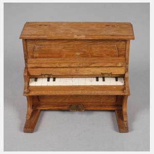 Puppenklavier mit Spielwerk