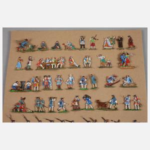 Konvolut Berliner Zinnfiguren