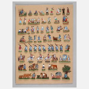 Konvolut Berliner Zinnfiguren