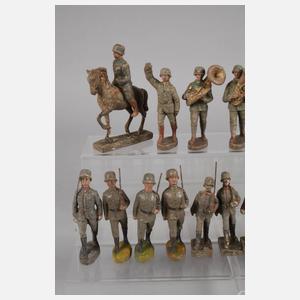 Konvolut frühe Massesoldaten