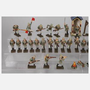 Lineol Konvolut Massesoldaten