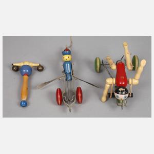 Drei Entwicklungsspielzeuge USA