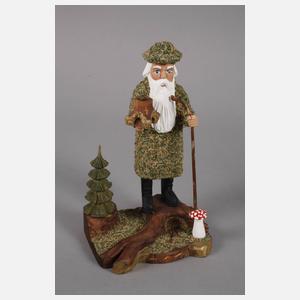 Zwei Leuchterfiguren Erzgebirge