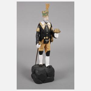 Zwei Leuchterfiguren Erzgebirge