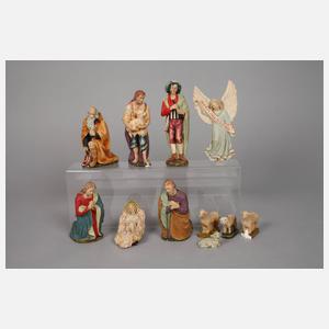 Große Weihnachtskrippe