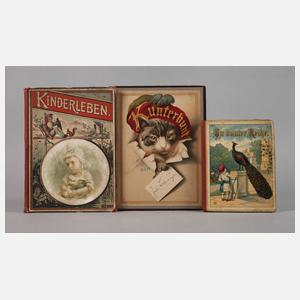 Drei Kinderbücher Historismus