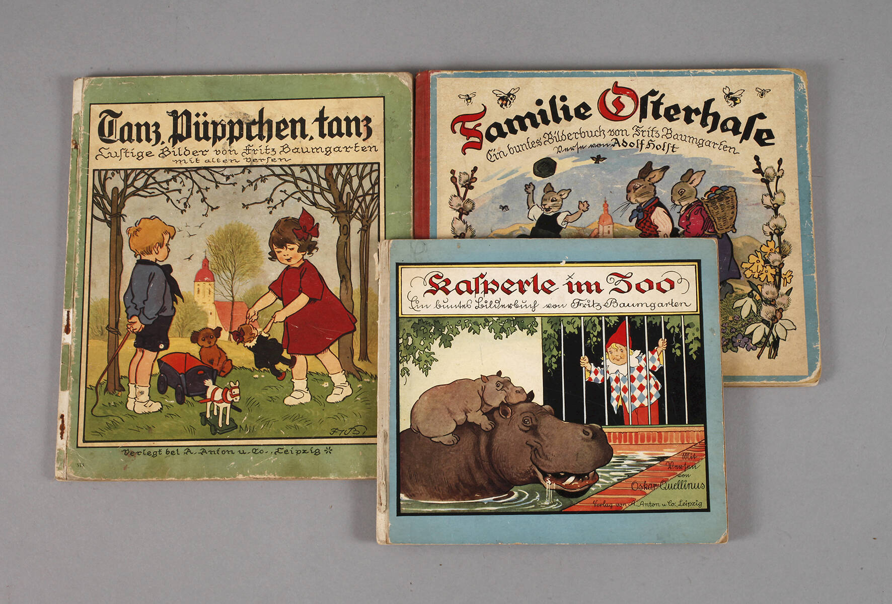 Drei Kinderbücher Fritz Baumgarten