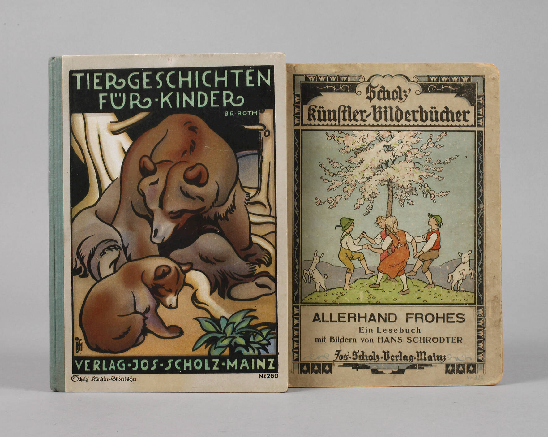 Zwei Scholz' Künstler-Bilderbücher