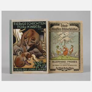 Zwei Scholz' Künstler-Bilderbücher