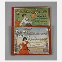 Zwei Sportbilderbücher als Pendants111