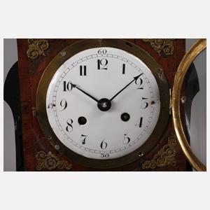 Biedermeier-Tischuhr mit Berliner Ansicht