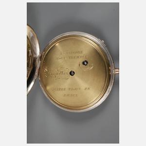 Taschenuhr mit Viertelstunden-Repetition