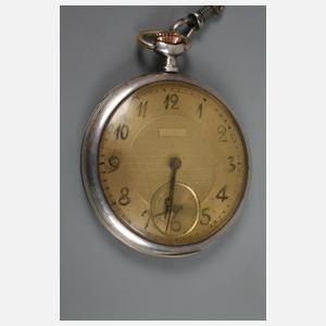 Emaillierte Taschenuhr