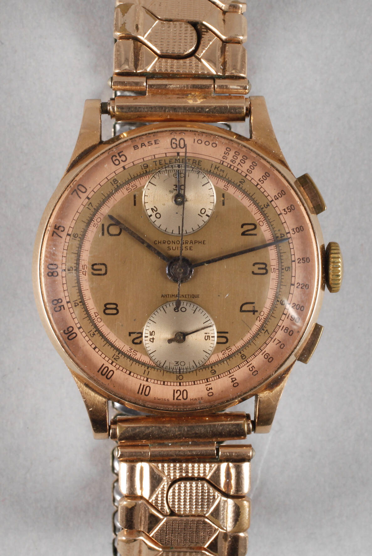 Armbanduhr Chronograph Gold