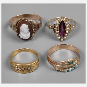 Vier historische Ringe