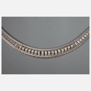 Collier mit Brillanten