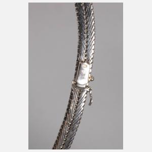 Collier mit Brillanten