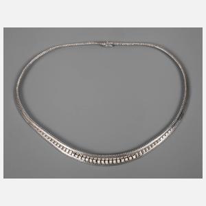 Collier mit Brillanten