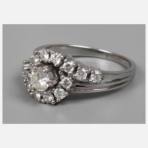 Damenring mit Brillanten