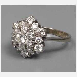 Damenring mit Brillanten