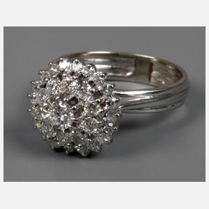Damenring mit Brillanten