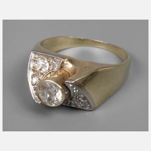 Damenring mit Brillanten