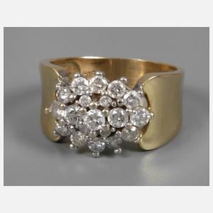 Damenring mit Brillanten
