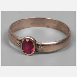 Damenring mit Rubin
