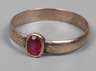 Damenring mit Rubin