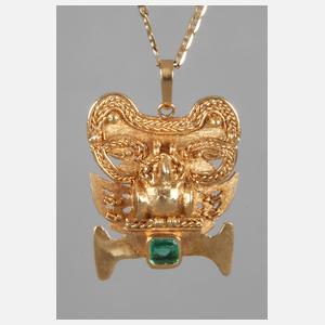 Anhänger mit Smaragd