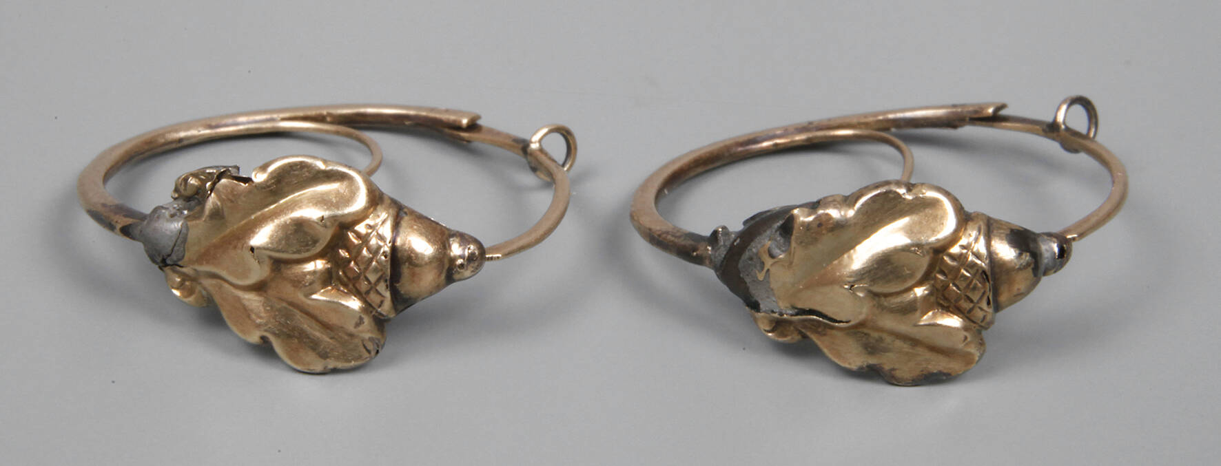 Paar Biedermeierohrhänger