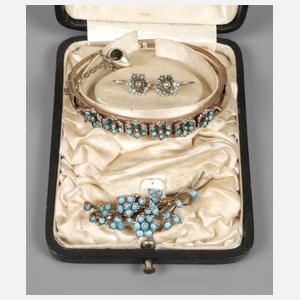Schmuckset mit Türkisen
