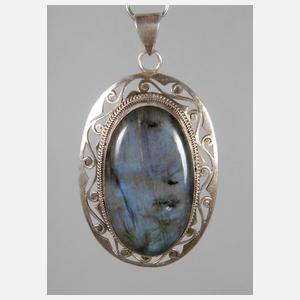 Großer Anhänger mit Labradorit