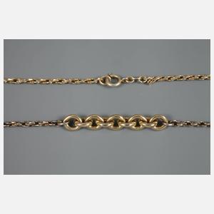 Lange Kette Art déco