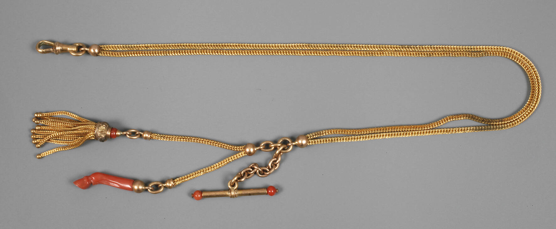 Uhrenkette mit Korallen