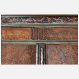 Bemalter Bauernschrank