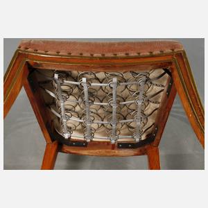 Sechs klassizistische Stühle