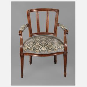 Klassizistischer Armlehnstuhl