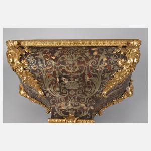 Prunkkonsole in Boullétechnik