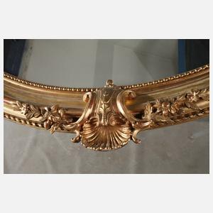 Großer ovaler Spiegel