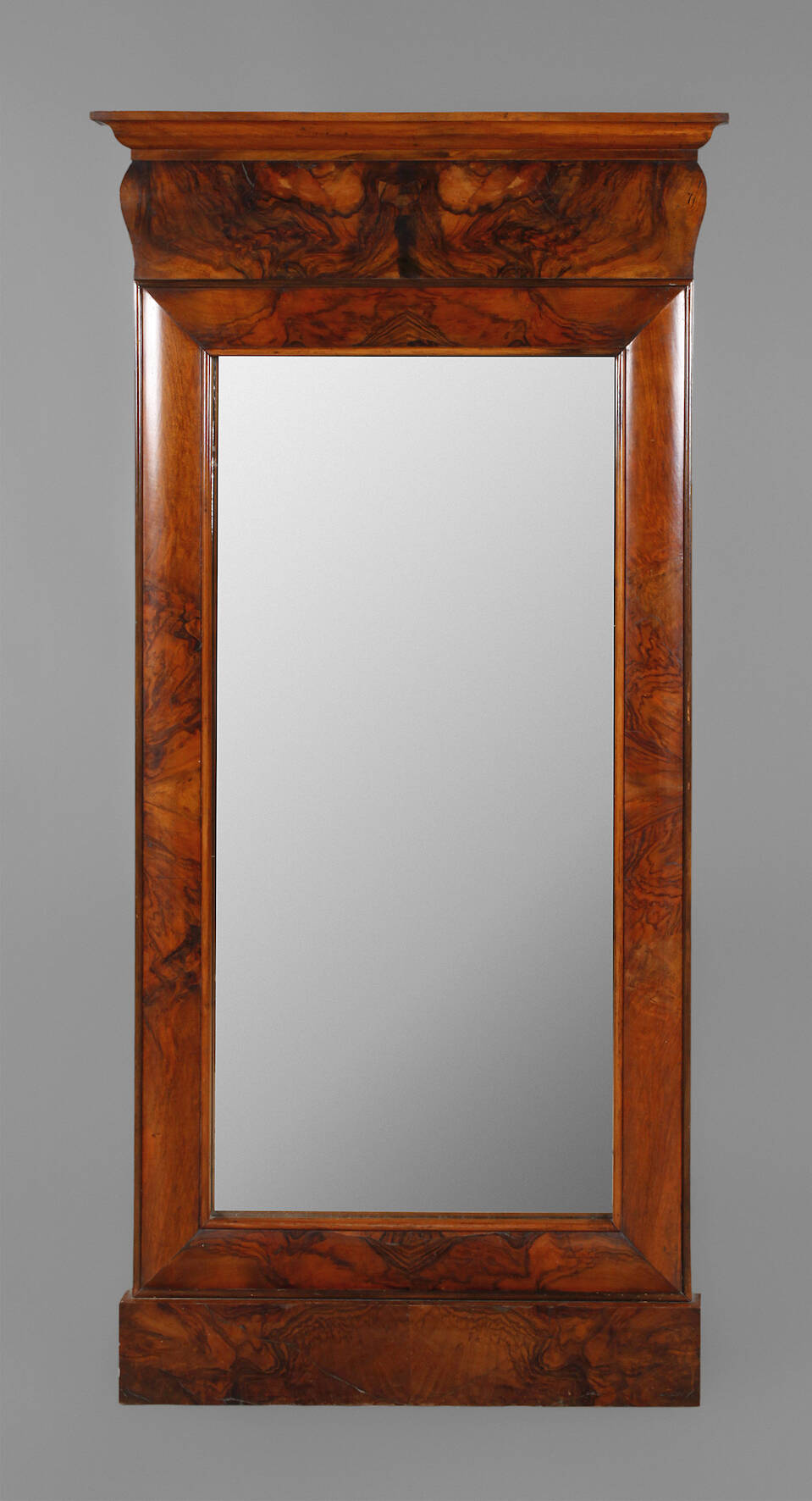 Großer Wandspiegel Biedermeier