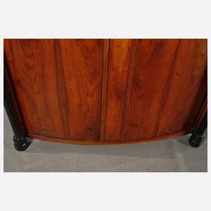 Kleiner Säulenschrank Biedermeier